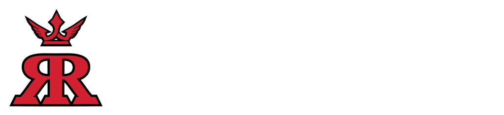 RR logo with crown. Redhawk Racing