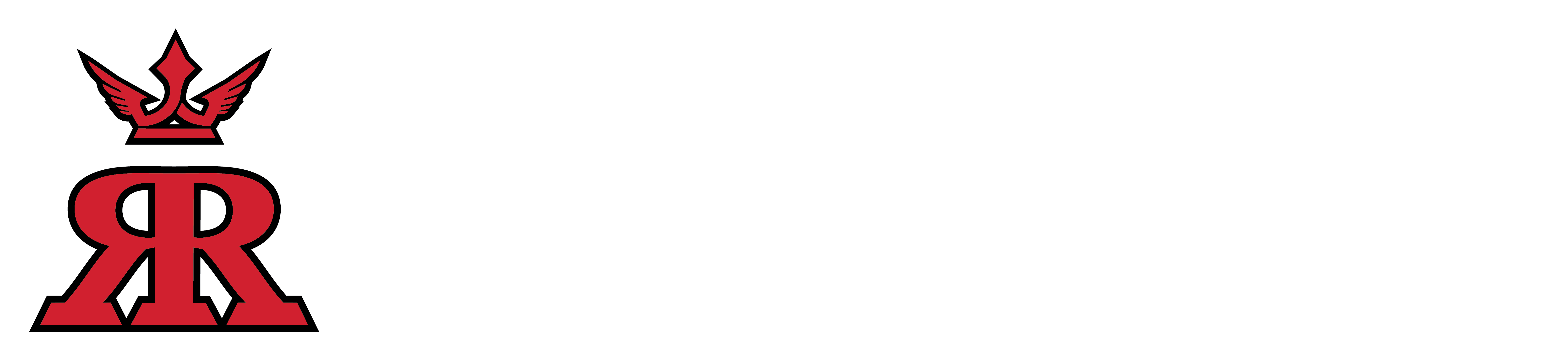 RR logo with crown. Redhawk Racing