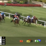 For Love and Honor closing the gap at Churchill Downs on June 13 2026